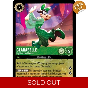 Clarabelle, Light on Her Hooves